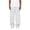 #348White, variant on Mens Wide Leg Cargo Baggy Sweatpants Casual Solid Color Wide Leg Pants with Adjustable Ankle Drawstring