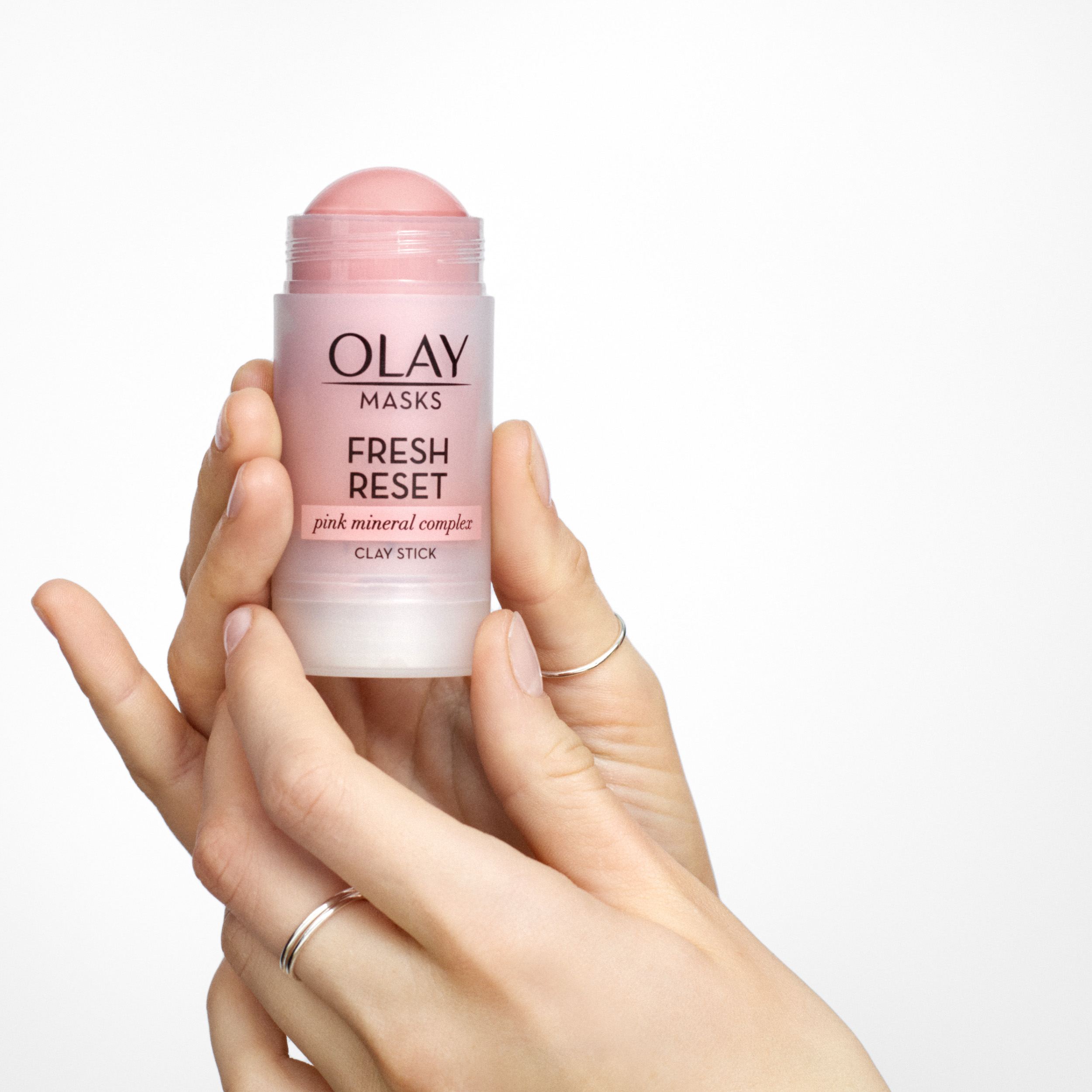 Olay Face Mask Stick, Fresh Reset, Pink Mineral Clay Complex, 1.7 oz - image 6 of 12