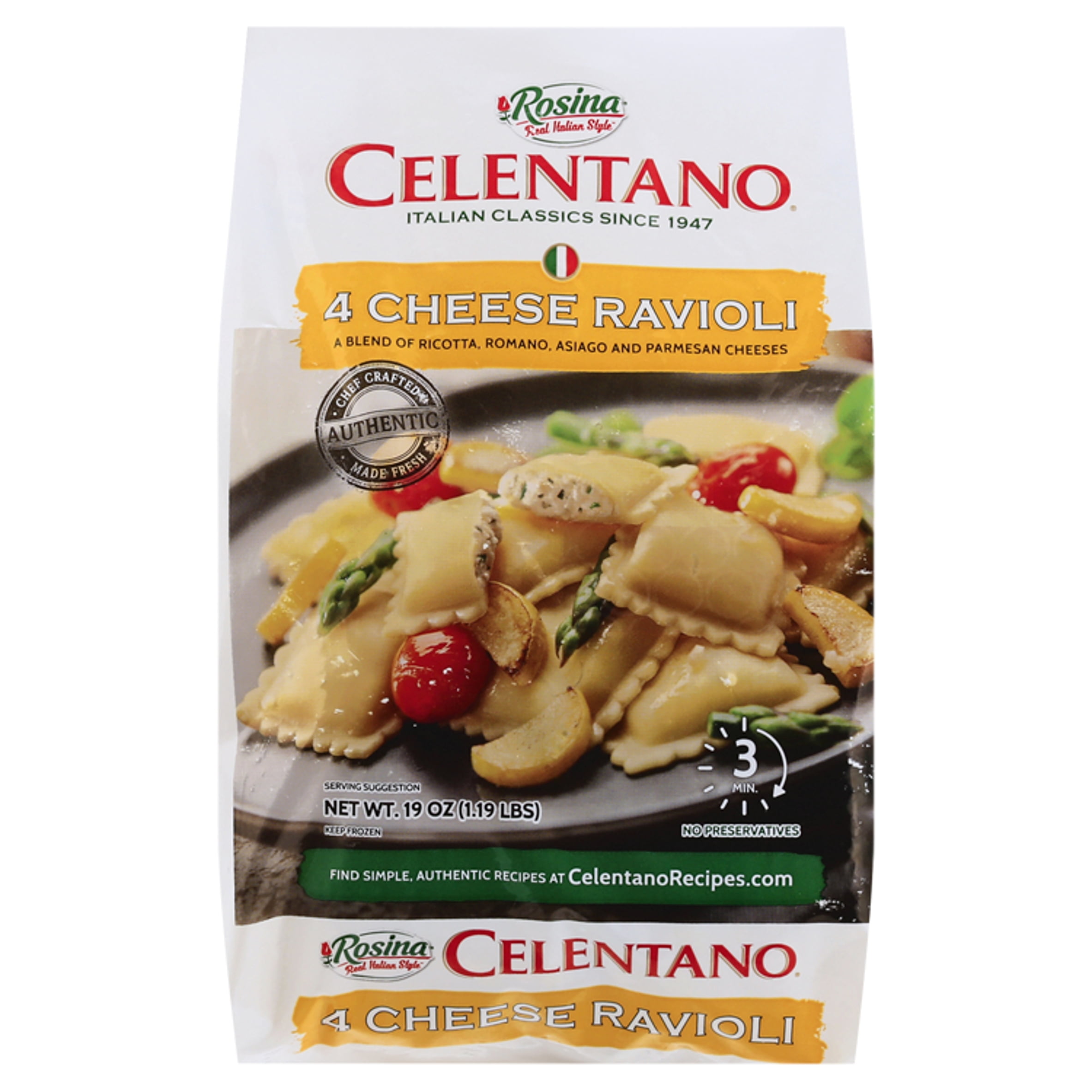 Celentano 4 Cheese Ravioli