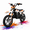 18.6Miles-1000W Peak-23Mph-Orange, variant on 36V 1000W Peak Electric Dirt Bike for Kids 8-14, 3-Speed, 23 MPH, Dual Disc Brakes, Dual Suspension, 18.6-Mile Range, 10-Inch Off-Road Tires