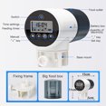 thumbnail image 2 of Aquarium Timer Feeder Electrical Food Feeding Plastic Can Be Rotated 360 Degrees Multi-level Hatch Design Fish Tank,5*15*11CM, 2 of 4