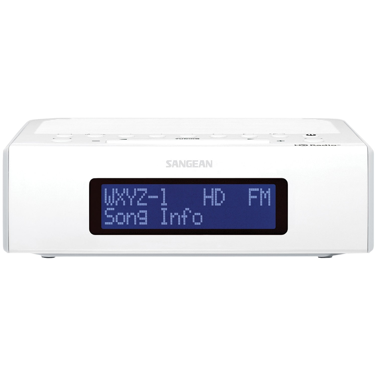Sangean Portable AM/FM Radio, White, HDR-15