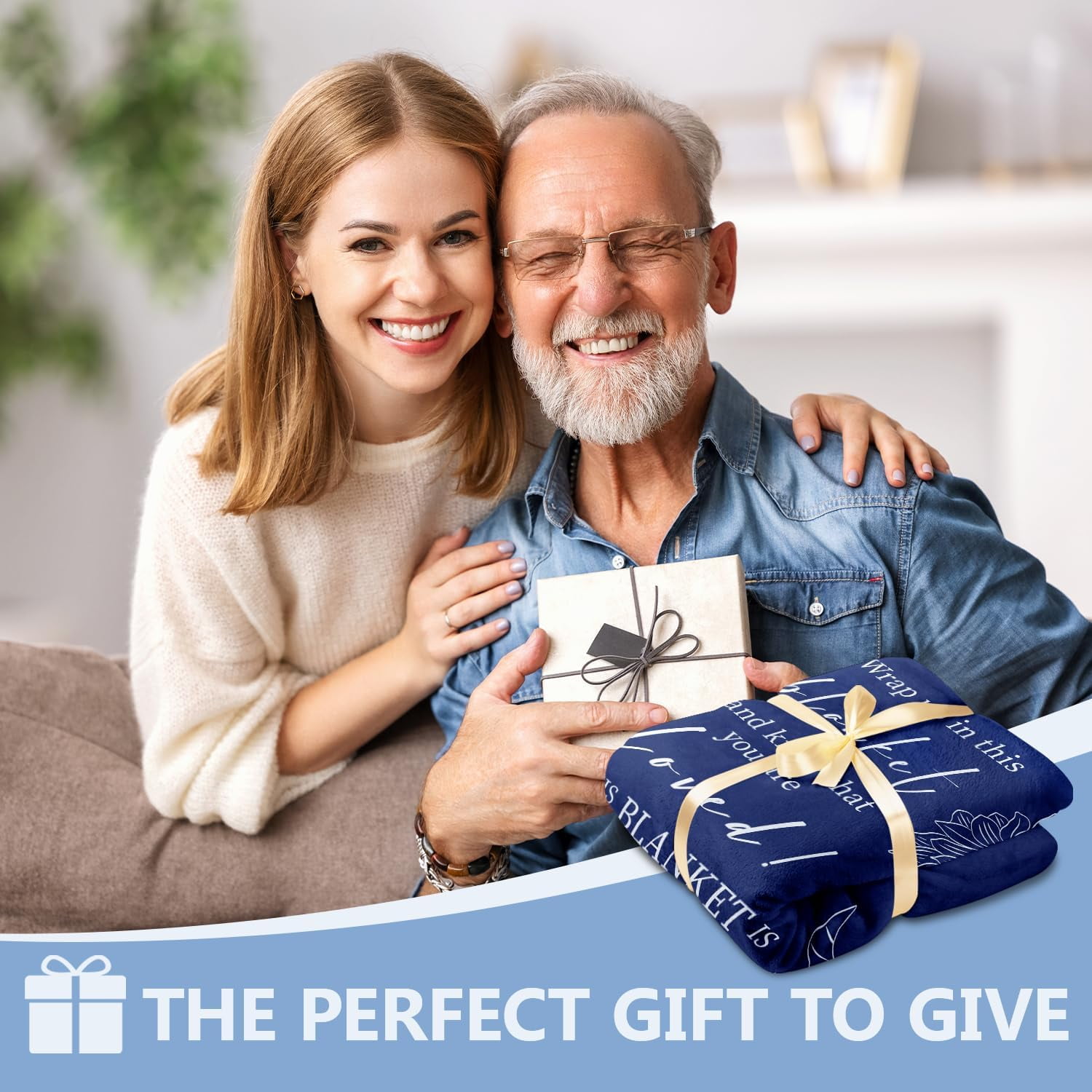 Get Well Gifts for Men & Women Get Well Blanket Thinking of You Inspirational Gifts for Him After Surgery Cancer Care Gifts for Men Chemo Healing Blanket for Friends Boy Dad Brother 50“x60”