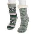 thumbnail image 4 of MUK LUKS Women's Tall Cabin Socks, 2-Pack, OSFM, 4 of 5