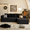 Black, variant on LIAROO 108" Modular Sectional Sofa, Cloud Boneless Couch with Deep Seats and Chaise, Modern Upholstered L-Shape Couch for Living Room or Bedroom, No Assembly Required