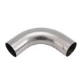 thumbnail image 2 of 1pc 32/38/51mm Stainless Steel Thin Pipe Exhaust Pipe Elbow 90 Degree Elbow Accessories Pipeline Installation Repair Parts, 2 of 11
