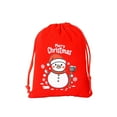 thumbnail image 1 of Christmas Gift Bags Bag Cookies Christmas Packaging Drawstring Red Candy Gift Velvet Large Christmas Gift Bags, 1 of 7