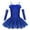 Blue, variant on TiaoBug Kids Girls Ballet Dance Tutu Dress Sleeveless Sequined Beads Leotard with Fingerless Gloves Hair Clip Sets