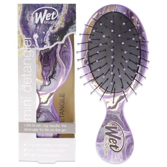 Pro Mini Detangler Bright Future Brush - Purple