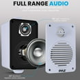 thumbnail image 2 of 3.5” 2-Way Indoor/Outdoor Speaker System - 1/2” High Compliance Polymer Tweeter (White), 2 of 7