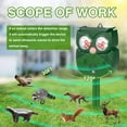 thumbnail image 4 of Kqiang 2pcs  Solar Ultrasonic in Repellent Defender Rat, Squirrel, Deer, Raccoon, Skunk, Rabbit, Mole, Dog, Cat, with Motion Detector LED Flash Lights for Yard Lawns Garden, 4 of 9