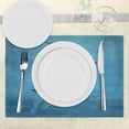 thumbnail image 3 of Ambesonne Ocean Place Mats Set of 4, Mermaid Myth Creature, Standard Size, Blue, 3 of 6