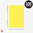 thumbnail image 6 of 11 x 17 Ultra Lemon Neon Bright Fluorescent Colored Paper | 20lb Bond (75GSM) Paper | 500 Sheets - 1 Ream, 6 of 6