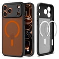 thumbnail image 1 of Funda Spigen Ultra Hybrid MagFit para iPhone 17 Pro, negra, 1 of 9
