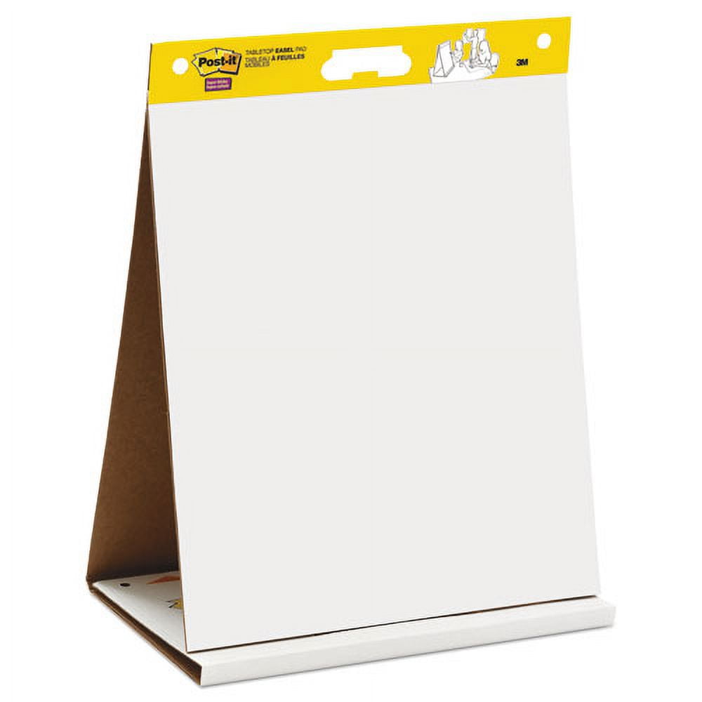 Self-Stick Original Tabletop Easel Pad, Unruled, 20 White 20 X 23 Sheets | Bundle of 5
