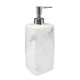 thumbnail image 1 of Dispensador de jabón for hotel, botella de loción, for el baño, for el hogar, botella de plástico con forma de flor blanca o negra, 800 ml, 1 of 4