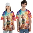 thumbnail image 4 of Hello 2025 Vizsla Celebrates Happy New Year Firework Balloon All Over Print 3D Baseball Shirt Vizslas Dog Lover Gifts Idea Softball Sport - 02024, 4 of 6