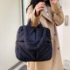 thumbnail image 1 of Bolso informal para mujer, bolso de mano de gran capacidad, bolso de invierno para niñas (negro), 1 of 8