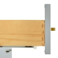 thumbnail image 6 of Ariel Taylor 42 In. Left Offset Rectangle Sink Bathroom Vanity With Carrara White Quartz Countertop 1.5 Edge In Grey, 6 of 11