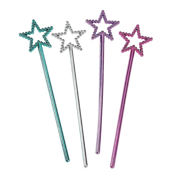 Ropa y accesorios Fun Express Mini Star Wands (24 piezas)
