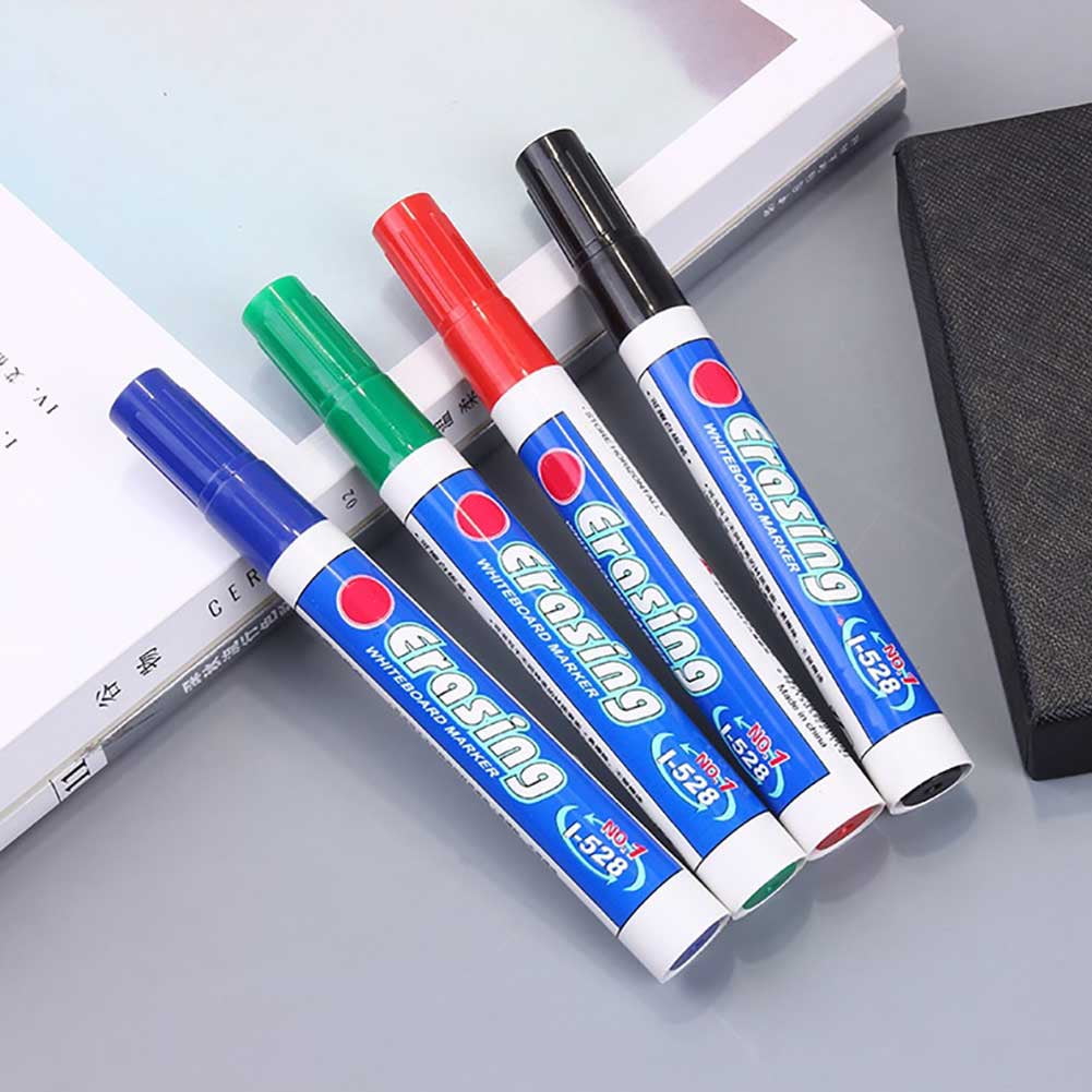 Hot 10X Erasable highlight marker pens Whiteboard Marker Erase Pen with Eraser 