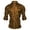 w93 Yellow220, variant on Wuxian Men Shirts Silk Short Sleeve Button Down Floral Embroidery Printed Solid Color Fashion Top With Unique Design Breathable Turndown Collar Casual Dress Shirt Party Blouse,Army Green,XL