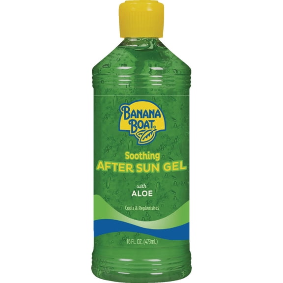Banana Boat Soothing After Sun Gel with Aloe Vera, 16oz. - Pack of 3