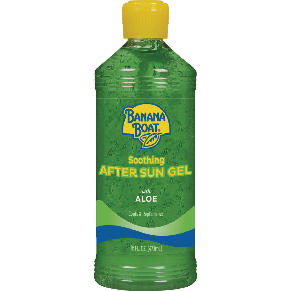 banana boat aloe aftersun gel soothes dry sunburned skin: size 16 oz (pack of 3)