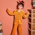thumbnail image 1 of Conjunto de Pijamas de terciopelo Coral para niños y niñas, ropa de dormir cálida de manga larga para invierno, novedad, 1 of 4