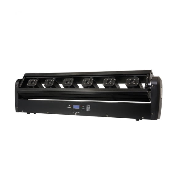 Professional DMX512 DJ Stage Effect Lighting Projector 6X500mW Red/Green/RGB Moving Head Bar Beam Light For Wedding Party
