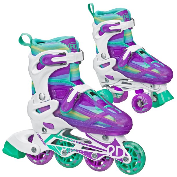 Roller Derby Girls 2in1 Roller/Inline Skates