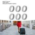 thumbnail image 3 of Silicone Luggage Suitcase Castor Cover, Wheel , Shock Absorbing Design, Highly Elastic, For Most Castor Sizes, With Easy Cleaning, 3 of 8