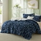 thumbnail image 2 of Juego de edredón Bedsure Queen Navy con 1 edredón y 2 fundas de almohada, 2 of 7