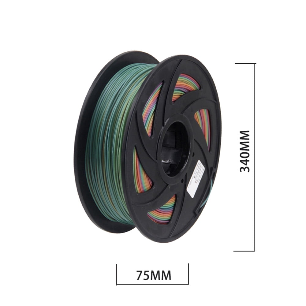 Colorful PLA Filament 3D Printing 1Kg 1.75mm for FDM Printers