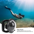 thumbnail image 3 of Action Camera Dome Port, Easy Installation 147.6FT Depth Waterproof Dome Port Housing Case  for Action Camera Accessories, 3 of 7