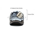 thumbnail image 4 of Letter Rivet Baseball Hat Universal Letter Rivet Adjustable Cotton Baseball Hat For Hip Hop Men Women, 4 of 8