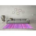 thumbnail image 3 of Ahgly Company Indoor Rectangle Oriental Purple Modern Area Rugs, 2' x 3', 3 of 4