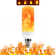 thumbnail image 3 of Bombillas LED con efecto de llama simulada, USB, E14, E27, B22, 9 W, CA 85-265 V, accesorios electrónicos para el hogar, lámparas, bombillas con efecto de llama, 3 of 5