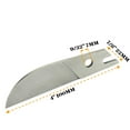 thumbnail image 3 of Multi Angle Miter Cutter Extra Blade 2 Pack | Universal Fit | Shear Hand Tool | Cuts From 45 To 135 Degrees | Stainless Steel Sharp Blades, 3 of 4