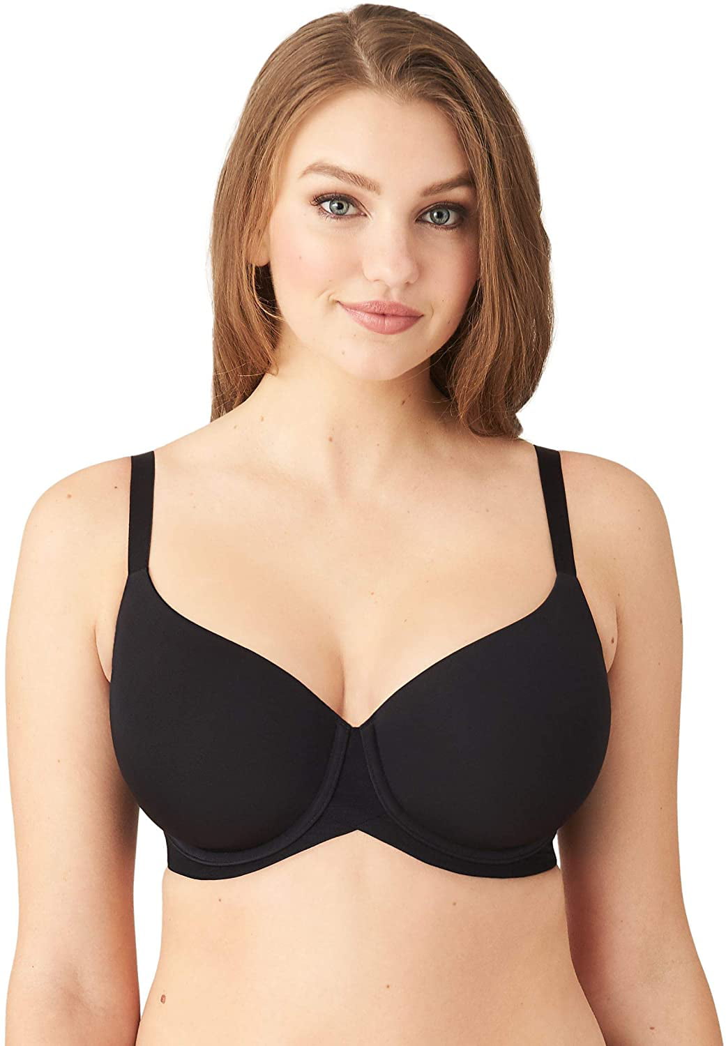 Wacoal Women's Ultimate Side Smoother Underwire T-Shirt Bra, Black, 30G,  58% Nylon, 42% Spandex By Visit the Wacoal Store 
