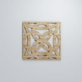 thumbnail image 5 of Ekena Millwork 7 3/8"W x 7 3/8"H x 1/4"T Extra Small Baytown Decorative Fretwork Wood Wall Panels, Red Oak, 5 of 13