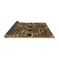 thumbnail image 2 of Ahgly Company Indoor Square Solid Brown Modern Area Rugs, 3' Square, 2 of 4