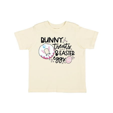 

Inktastic Easter Bunny Treats and Easter Eggs Gift Toddler Toddler Girl T-Shirt