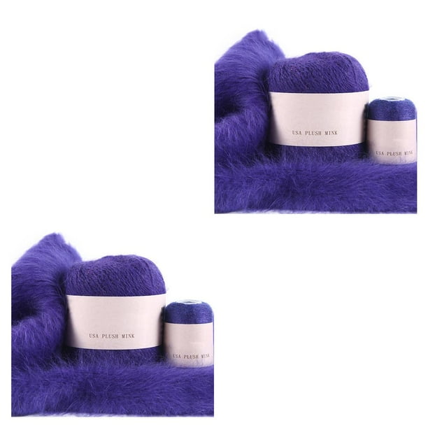 Kearding Juego de ovillos de hilo de 50g y 20g, Kit de hilo de ganchillo para tejer, suéter para bebé, suministros para tejer alfombras, accesorio de Type7 NO7 Kearding CBP184970
