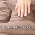 thumbnail image 6 of Skin-Friendly & Dirt-Repellent Leather Seat Cushions, Universal Non-Slip Breathable Memory Foam Seat Pad for Car, Provides Comfort and Support and Easy Cleaning, for Car, Office & Home, 6 of 7
