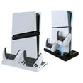 thumbnail image 5 of Vertical Cooling Stand Replacement For PS5 Pro Console, Game Stand With Controller Charging Station for PlayStation 5 Pro With Headset Hanger Hook, 5 of 9