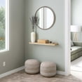 thumbnail image 2 of Ballucci 36" Floating Shelf, Wall Ledge with Invisible Bracket, 8" Deep, Oak Finish, 2 of 9