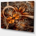 thumbnail image 2 of Design Art - Fleur Fractale Orange Foncé, 2 of 3