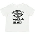 thumbnail image 3 of Inktastic Handpicked for Earth by My Great Uncle in Heaven Boys or Girls Baby T-Shirt, 3 of 5
