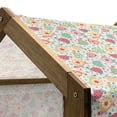 thumbnail image 5 of Turtle Pet House, Pre- Themed Cartoon Design Happy Turtle in Random Alignment, Outdoor & Indoor Portable Dog Kennel with Pillow and Cover, 5 Sizes, Multicolor, by Ambesonne, 5 of 5